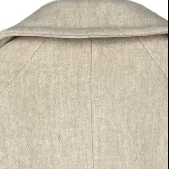 Vintage Herman Kay Cream Wool Blend Coat – Classic Button Front – Made in USA - Picture 5 of 14